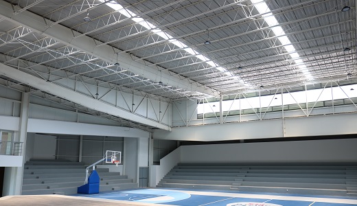 gradas frontal y lateral